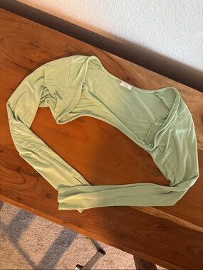 CSB Green Long-Sleeve Bolero